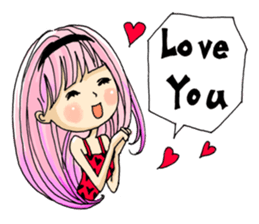 beautiful girls ! sticker #7638088