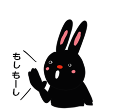 On your side, the black rabbit.2nd. sticker #7638689