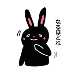 On your side, the black rabbit.2nd. sticker #7638691