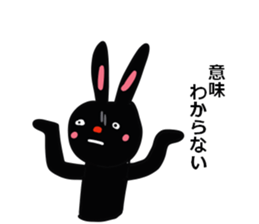 On your side, the black rabbit.2nd. sticker #7638696