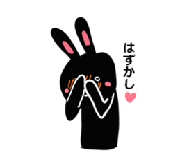 On your side, the black rabbit.2nd. sticker #7638697