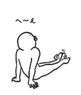 A little busy, that white guy sticker #7640041