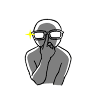 A little busy, that white guy sticker #7640059