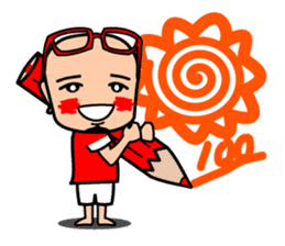 Easy to use Taiwanese. & Japanese Poppa sticker #7640265