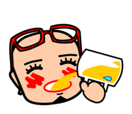 Easy to use Taiwanese. & Japanese Poppa sticker #7640288