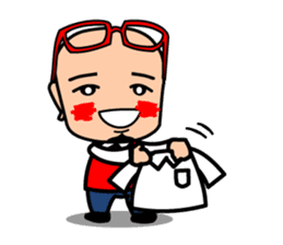 Easy to use Taiwanese. & Japanese Poppa sticker #7640291