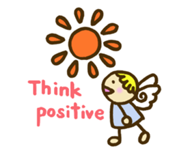 A little angel of happiness 2 sticker #7640306