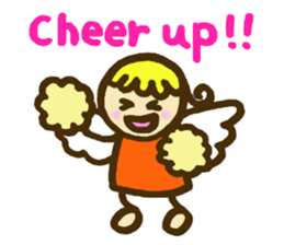 A little angel of happiness 2 sticker #7640308