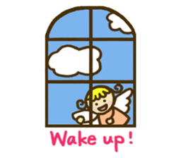 A little angel of happiness 2 sticker #7640321