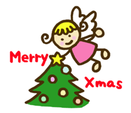 A little angel of happiness 2 sticker #7640329