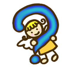 A little angel of happiness 2 sticker #7640338