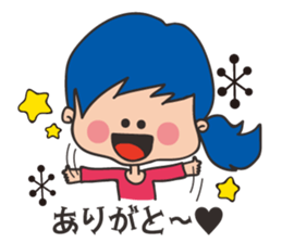 tired mother sticker #7640427