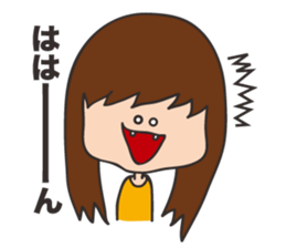 tired mother sticker #7640442