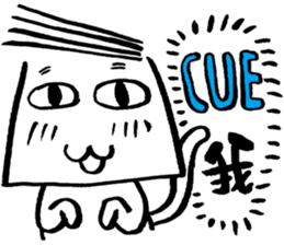 Four hair sticker #7640625