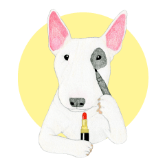 Bull Terrier Sticker (English)