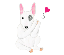 Bull Terrier Sticker (English) sticker #7641421