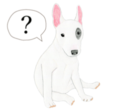Bull Terrier Sticker (English) sticker #7641428