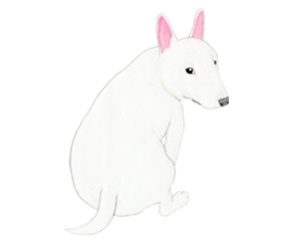 Bull Terrier Sticker (English) sticker #7641437