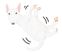 Bull Terrier Sticker (English) sticker #7641447