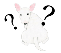 Bull Terrier Sticker (English) sticker #7641449