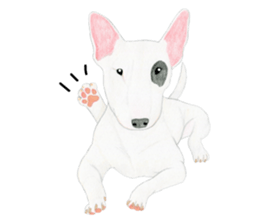 Bull Terrier Sticker (English) sticker #7641456