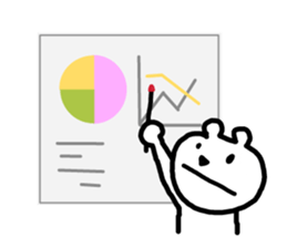 Polar bear love volleyball 3 sticker #7641647