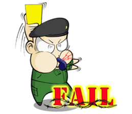 a young soldier sticker #7642020