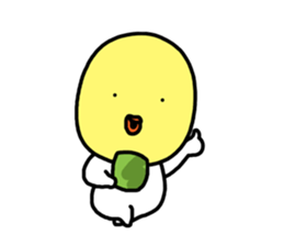 tama piyo sticker #7642486