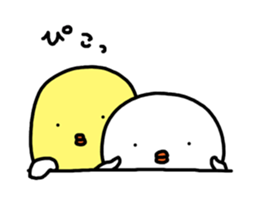 tama piyo sticker #7642489