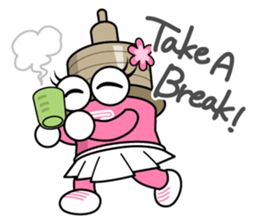 DAMPACHI & DAMPATTY English sticker #7642583