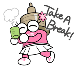 DAMPACHI & DAMPATTY English sticker #7642583