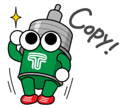 DAMPACHI & DAMPATTY English sticker #7642587