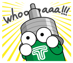 DAMPACHI & DAMPATTY English sticker #7642593