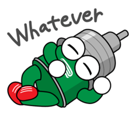 DAMPACHI & DAMPATTY English sticker #7642596