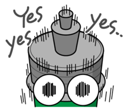 DAMPACHI & DAMPATTY English sticker #7642600