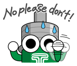 DAMPACHI & DAMPATTY English sticker #7642603