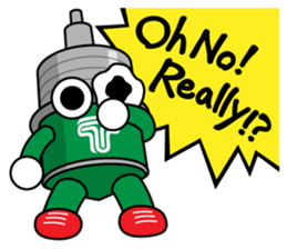 DAMPACHI & DAMPATTY English sticker #7642604