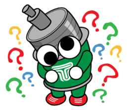 DAMPACHI & DAMPATTY English sticker #7642606