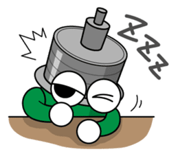 DAMPACHI & DAMPATTY English sticker #7642607