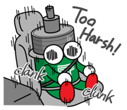 DAMPACHI & DAMPATTY English sticker #7642609