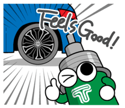 DAMPACHI & DAMPATTY English sticker #7642611