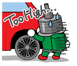 DAMPACHI & DAMPATTY English sticker #7642612