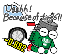 DAMPACHI & DAMPATTY English sticker #7642614