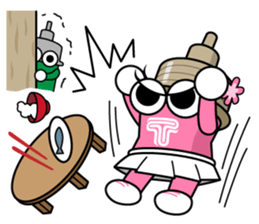 DAMPACHI & DAMPATTY English sticker #7642617