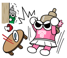 DAMPACHI & DAMPATTY English sticker #7642617