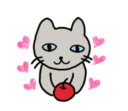 Bad Cat of physiognomy sticker #7642987