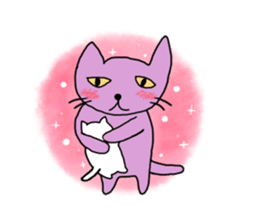 Bad Cat of physiognomy sticker #7642990