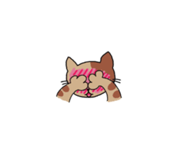 Bad Cat of physiognomy sticker #7643004