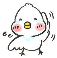 Peachy Bunny by isasun sticker #7643129