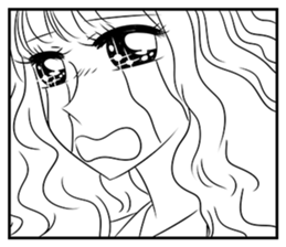 Shining Shoujo manga(comic book)1 sticker #7643567